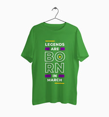 Male Round Neck Half Sleeve Classic | March Legends