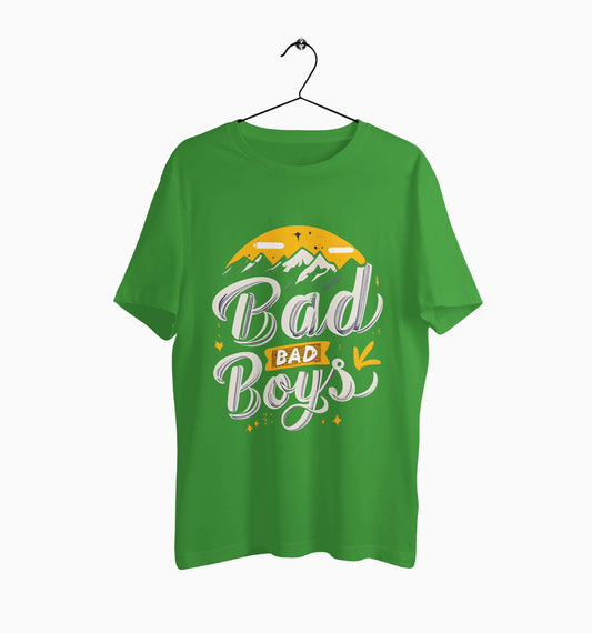 Male Round Neck Half Sleeve Classic | Bad Boys