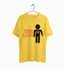 Male Round Neck Half Sleeve Classic | True Love