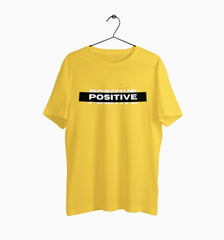 Male Round Neck Half Sleeve Classic | Think Positive