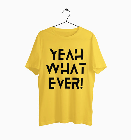 Male Round Neck Half Sleeve Classic | Whatever!