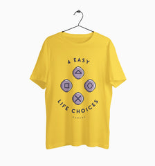 Male Round Neck Half Sleeve Classic | 4 easy life choices