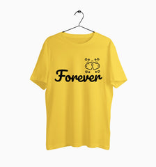 Male Round Neck Half Sleeve Classic | Together Forever