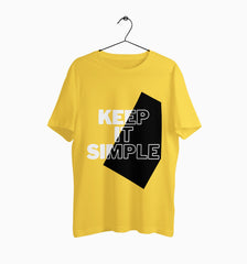 Male Round Neck Half Sleeve Classic | Keep It Simple