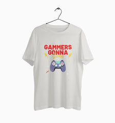 Male Round Neck Half Sleeve Classic | Gamers Gona Game