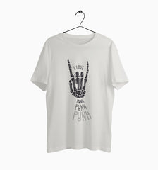 Male Round Neck Half Sleeve Classic | I Love Punk