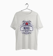 Male Round Neck Half Sleeve Classic | Rebel Rider