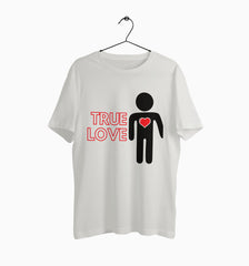 Male Round Neck Half Sleeve Classic | True Love