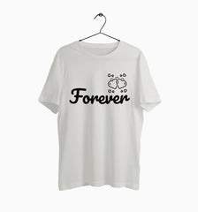 Male Round Neck Half Sleeve Classic | Together Forever