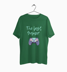 Male Round Neck Half Sleeve Classic Graphic Tshirt | The Last Gamer