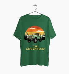 Male Round Neck Half Sleeve Classic | The Adventure