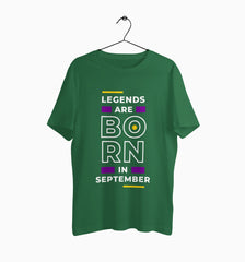 Male Round Neck Half Sleeve Classic | September Legends