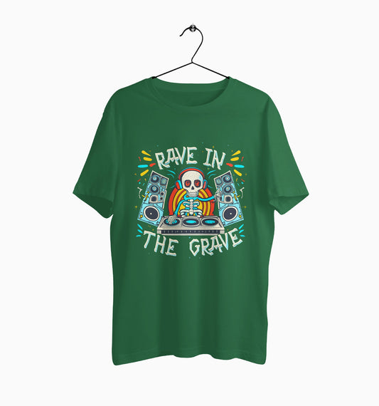 Male Round Neck Half Sleeve Classic | Rave in Grave