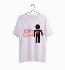 Male Round Neck Half Sleeve Classic | True Love