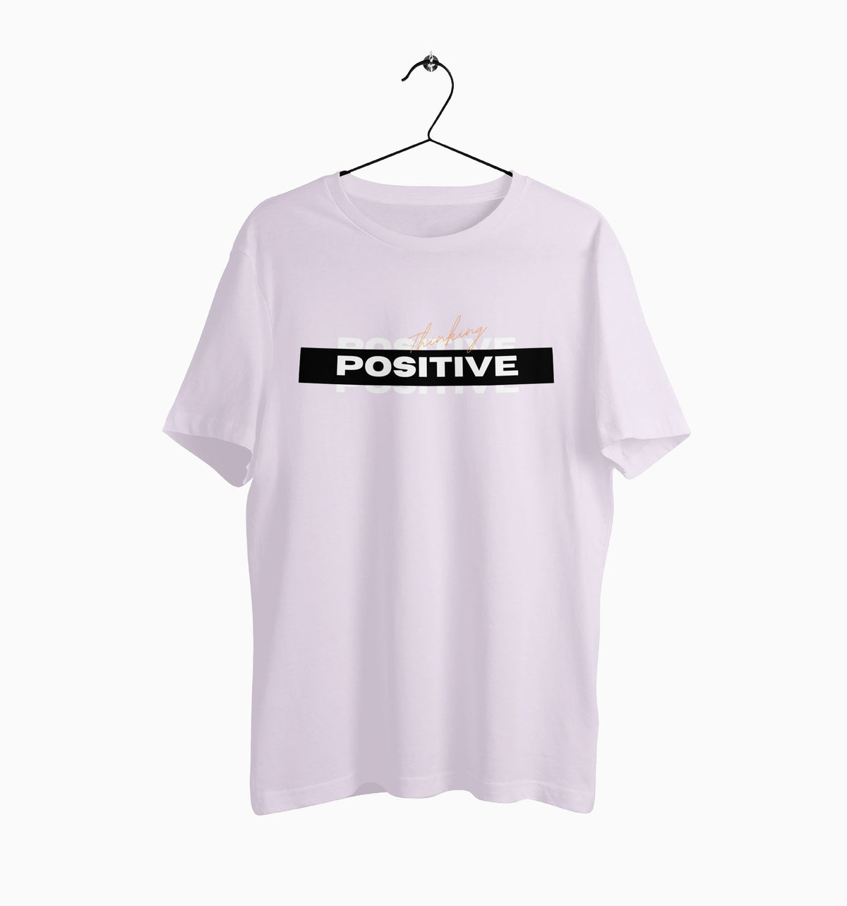 Male Round Neck Half Sleeve Classic | Think Positive