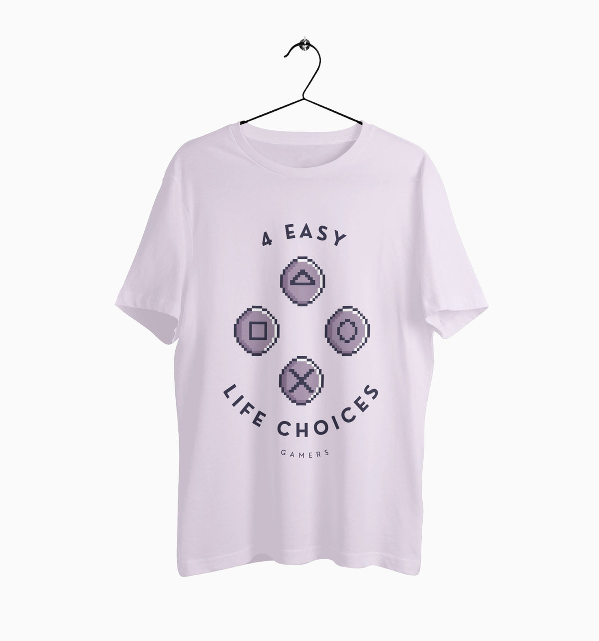 Male Round Neck Half Sleeve Classic | 4 easy life choices