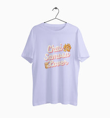 Male Round Neck Half Sleeve Classic Graphic Tshirt | Chai Samosa