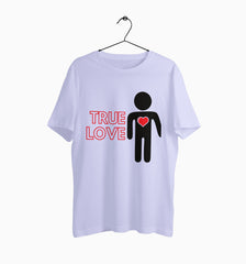 Male Round Neck Half Sleeve Classic | True Love