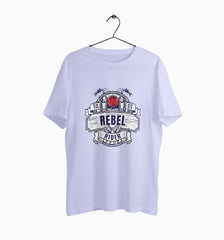 Male Round Neck Half Sleeve Classic | Rebel Rider