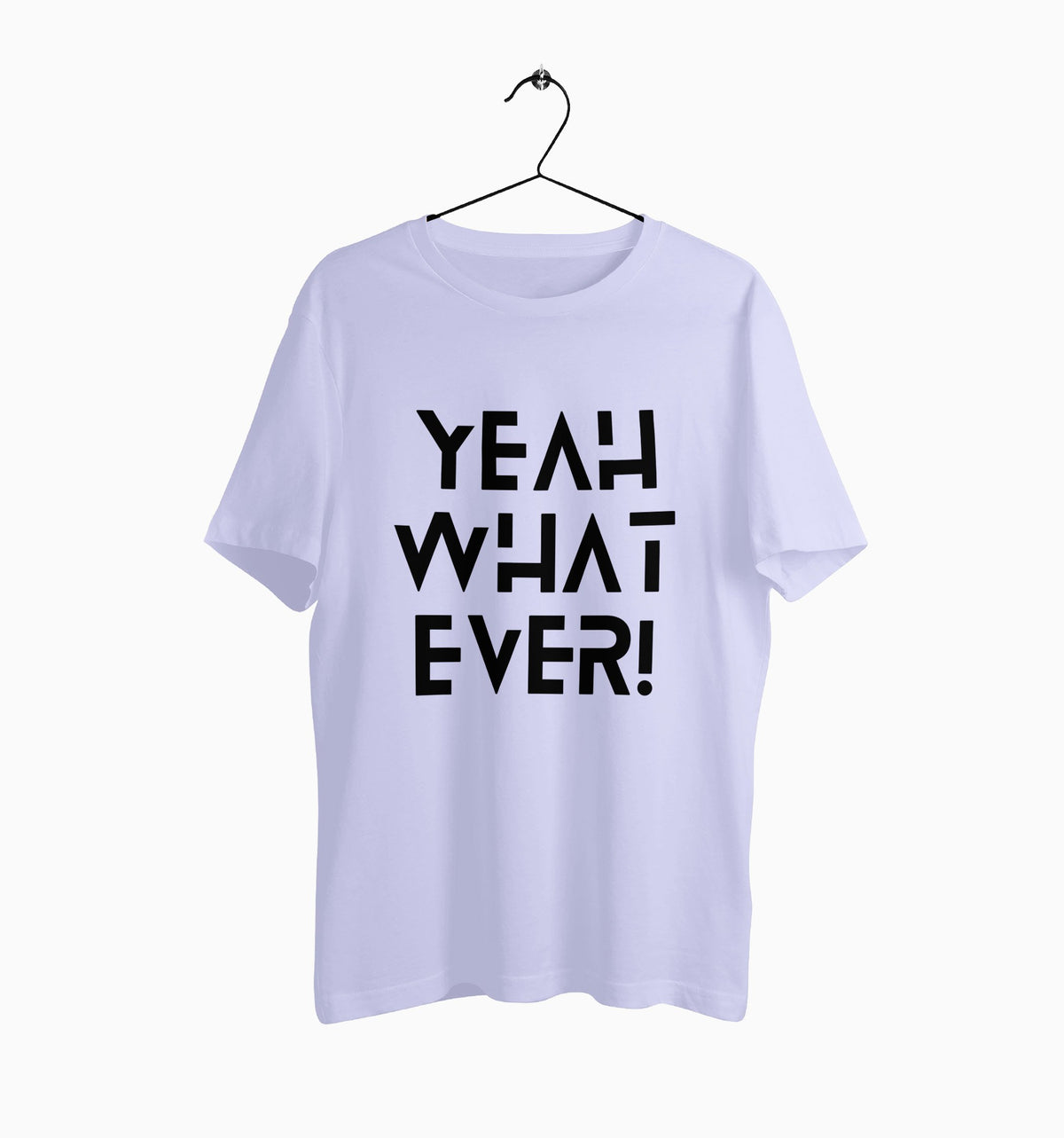 Male Round Neck Half Sleeve Classic | Yeah Whatever