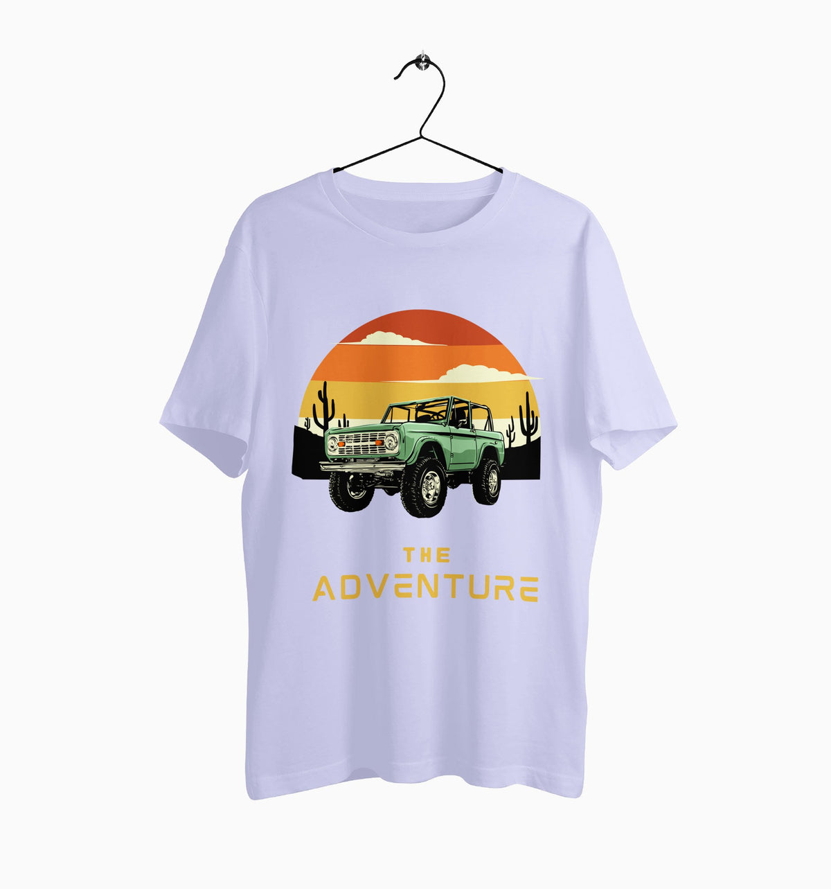 Male Round Neck Half Sleeve Classic | The Adventure