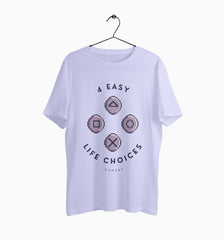 Male Round Neck Half Sleeve Classic | 4 easy life choices