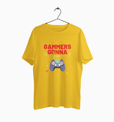 Male Round Neck Half Sleeve Classic | Gamers Gona Game