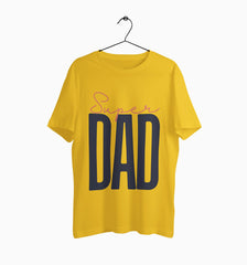 Male Round Neck Half Sleeve Classic | Super Dad