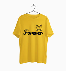 Male Round Neck Half Sleeve Classic | Together Forever