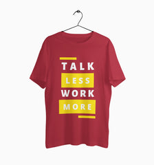 Male Round Neck Half Sleeve Classic | Talk Less Work More