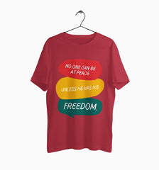 Male Round Neck Half Sleeve Classic | Freedom