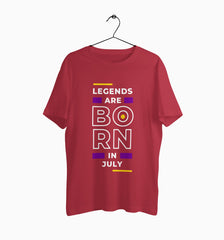 Male Round Neck Half Sleeve Classic | July Legends