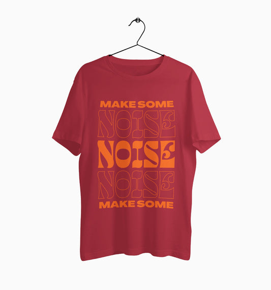 Male Round Neck Half Sleeve Classic | Make Some Noise