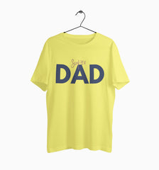 Male Round Neck Half Sleeve Classic | Super Dad