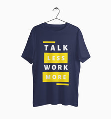 Male Round Neck Half Sleeve Classic | Talk Less Work More