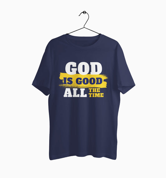 Male Round Neck Half Sleeve Classic | God Is Good