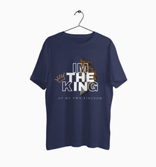 Male Round Neck Half Sleeve Classic | Im The King