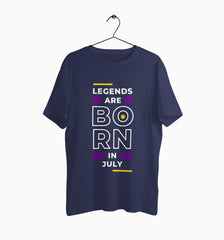 Male Round Neck Half Sleeve Classic | July Legends