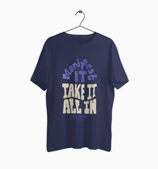 Male Round Neck Half Sleeve Classic | Take It All In