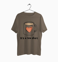 Male Round Neck Half Sleeve Classic | It's a Tea shirt