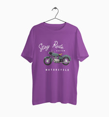 Male Round Neck Half Sleeve Classic | Stay Ride