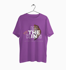 Male Round Neck Half Sleeve Classic | Im The King