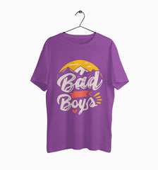 Male Round Neck Half Sleeve Classic | Bad Boys