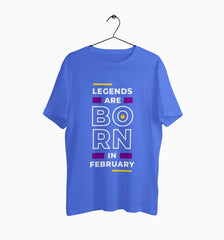 Male Round Neck Half Sleeve Classic | February Legends