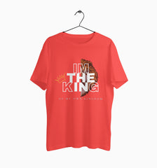 Male Round Neck Half Sleeve Classic | Im The King