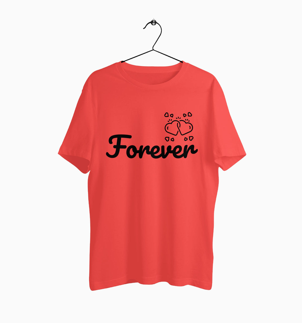 Male Round Neck Half Sleeve Classic | Together Forever