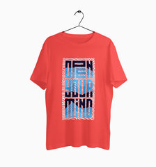 Male Round Neck Half Sleeve Classic | Open Your Mind