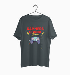 Male Round Neck Half Sleeve Classic | Gamers Gona Game