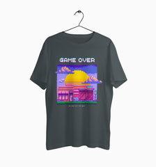 Male Round Neck Half Sleeve Classic | Game over