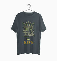 Male Round Neck Half Sleeve Classic | Her King